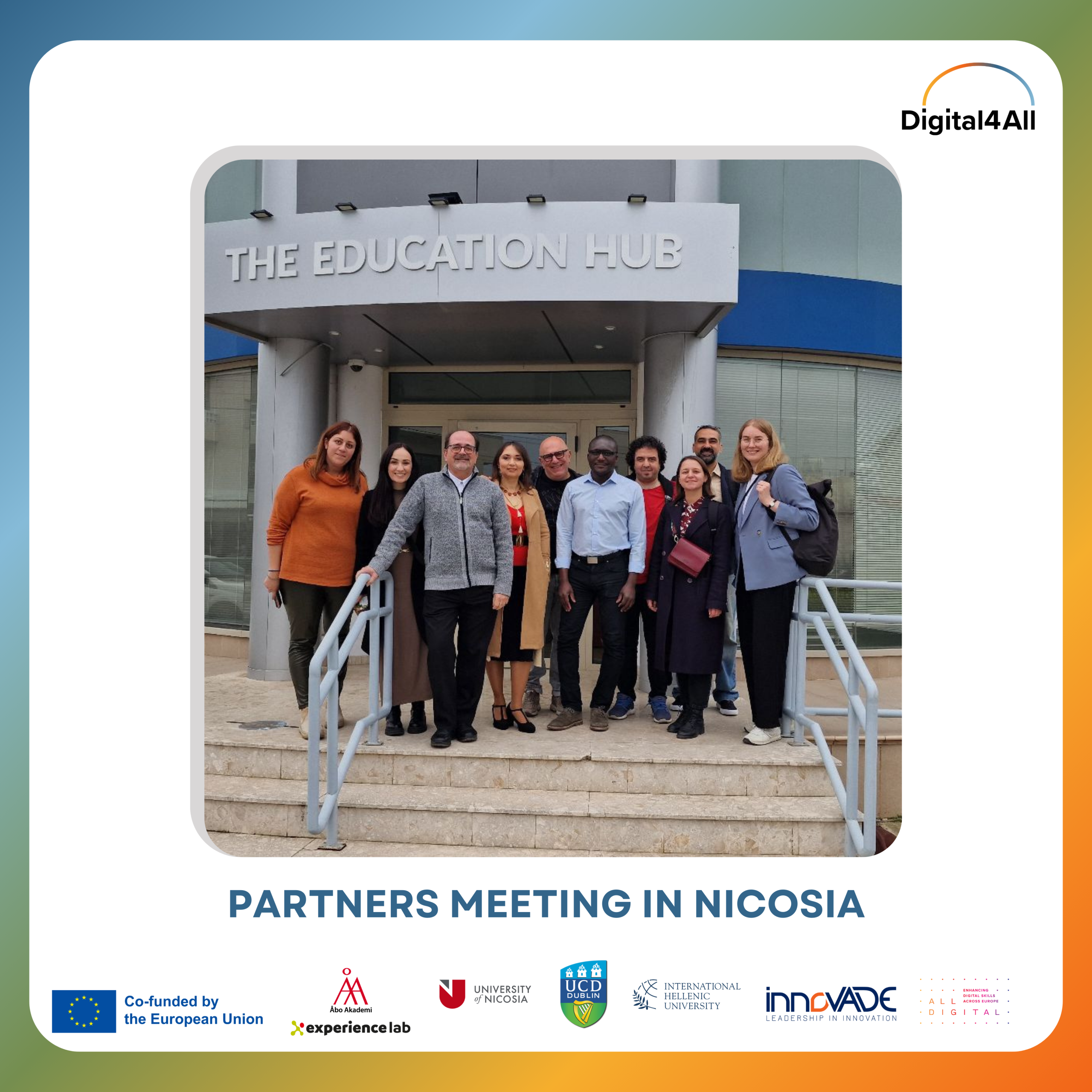 Kick-off Meeting marks the beginning of Digital4All project